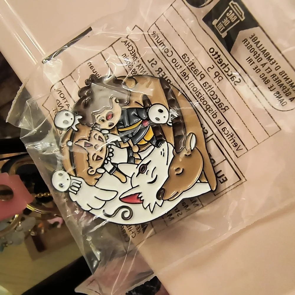 Studio Ghibli Enamel Pin with Characters